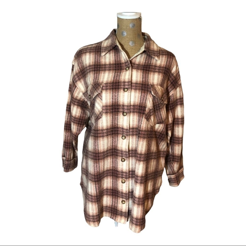 Eddie Bauer flannel button up